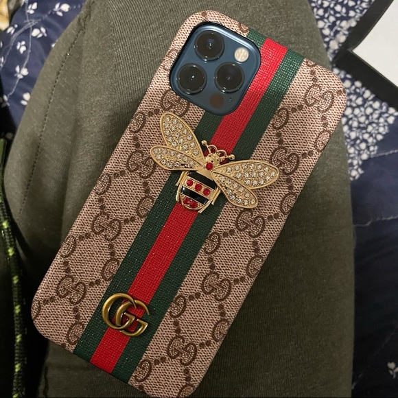 gucci iphone 12 pro case